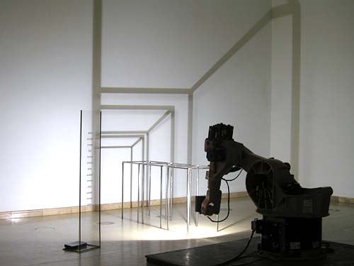 Joachim Fleischer: Scanning :: Robot-installation