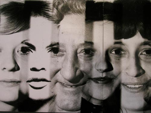 Ivan Ladislav Galeta: 93 Faces :: Photo, 13 x 316 cm, 1976 - 92