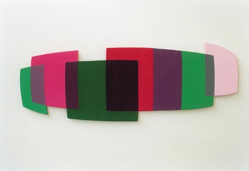 Maurer, Dra: Comlementer ad infinitum :: Canvas stretched on acrylic, 200 x 600 cm, 2002